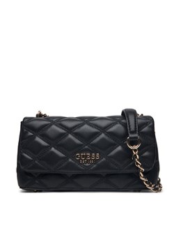 Torebka Guess HWQG96 32210 Czarny ze sklepu eobuwie.pl w kategorii Kopertówki - zdjęcie 182099371