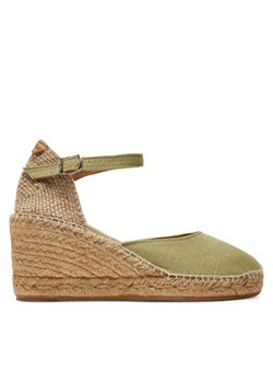 Espadryle Toni Pons Caldes Zielony ze sklepu eobuwie.pl w kategorii Espadryle damskie - zdjęcie 182099463