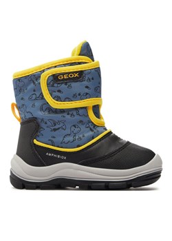 Śniegowce Geox B Flanfil Boy B Abx B263VE 0CEFU C4K2V M Niebieski ze sklepu eobuwie.pl w kategorii Buty zimowe dziecięce - zdjęcie 182099492