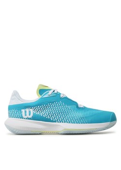 Buty do tenisa Wilson Kaos Swift 1.5 Clay W WRS331090 Niebieski ze sklepu eobuwie.pl w kategorii Buty sportowe damskie - zdjęcie 182099713
