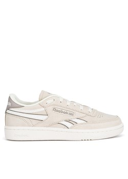 Sneakersy Reebok Club C Revenge 100201411 Beżowy ze sklepu eobuwie.pl w kategorii Buty sportowe damskie - zdjęcie 182099813