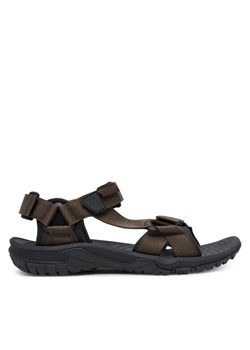 Sandały Jack Wolfskin Lakewood Ride Sandal M 4019021 Brązowy ze sklepu eobuwie.pl w kategorii Sandały męskie - zdjęcie 182099854