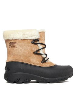 Śniegowce Sorel Snow Angel™ NL3482-234 Beżowy ze sklepu eobuwie.pl w kategorii Śniegowce damskie - zdjęcie 182099930