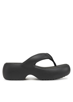 Japonki Melissa Melissa Free Fuzzy Platform Ad M 35875 Czarny ze sklepu eobuwie.pl w kategorii Klapki damskie - zdjęcie 182099960
