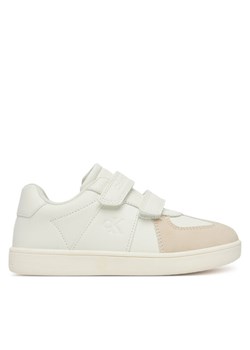 Sneakersy Calvin Klein Jeans Low Cut Velcro Sneaker V1X9-82075-1269 S Biały ze sklepu eobuwie.pl w kategorii Buty sportowe dziecięce - zdjęcie 182100070