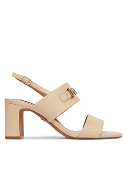 Sandały Nine West 2489-19 Beżowy ze sklepu eobuwie.pl w kategorii Sandały damskie - zdjęcie 182100292
