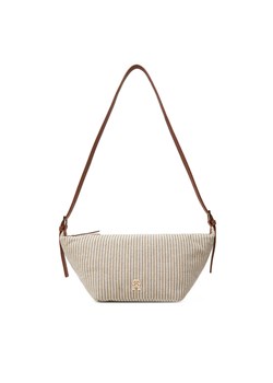 Torebka Tommy Hilfiger Th Premium Beach Le Sling Bag AW0AW17177 Beżowy ze sklepu eobuwie.pl w kategorii Listonoszki - zdjęcie 182100350