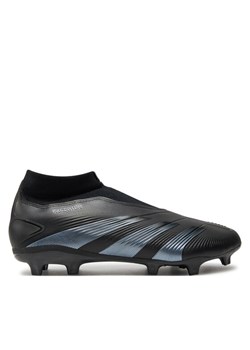 Buty do piłki nożnej adidas Predator 24 League Laceless Firm Ground Boots IG7769 Czarny ze sklepu eobuwie.pl w kategorii Buty sportowe męskie - zdjęcie 182100392