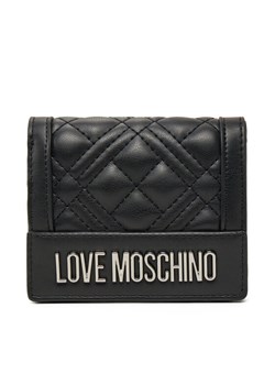 Mały Portfel Damski LOVE MOSCHINO JC5601PP1MLA000B Czarny ze sklepu eobuwie.pl w kategorii Portfele damskie - zdjęcie 182100403