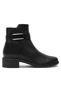 Botki Clarks Maye Bella 26179641 Czarny ze sklepu eobuwie.pl w kategorii Botki - zdjęcie 182100523