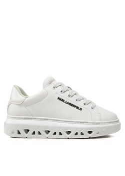 Sneakersy KARL LAGERFELD KL64519 Biały ze sklepu eobuwie.pl w kategorii Buty sportowe damskie - zdjęcie 182100631