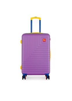 Walizka średnia Semi Line T5940-2 Fioletowy ze sklepu eobuwie.pl w kategorii Walizki - zdjęcie 182100752