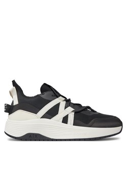 Sneakersy Armani Exchange XUX187 XV774 00002 Czarny ze sklepu eobuwie.pl w kategorii Buty sportowe męskie - zdjęcie 182100763