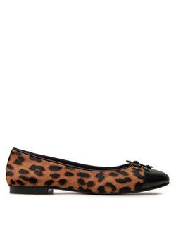 Baleriny Tory Burch 154509 Brązowy ze sklepu eobuwie.pl w kategorii Balerinki - zdjęcie 182100892