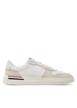 Sneakersy Boss Clint Tenn Nult 50517303 Biały ze sklepu eobuwie.pl w kategorii Półbuty męskie - zdjęcie 182100912