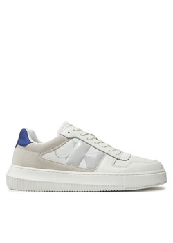 Sneakersy Calvin Klein Jeans Chunky Cupsole Nbs Sens YM0YM00996 Biały ze sklepu eobuwie.pl w kategorii Buty sportowe męskie - zdjęcie 182100942