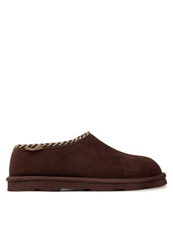 Kapcie Bearpaw Beau 3048M Brązowy ze sklepu eobuwie.pl w kategorii Kapcie męskie - zdjęcie 182101103