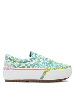 Tenisówki Vans Era Stacked VN0A4BTOCE51 Zielony ze sklepu eobuwie.pl w kategorii Trampki damskie - zdjęcie 182101111
