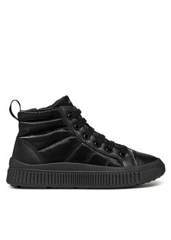 Sneakersy Geox J Laquinny Girl J46M3C 0LVBC C9999 M Czarny ze sklepu eobuwie.pl w kategorii Buty sportowe dziecięce - zdjęcie 182101112