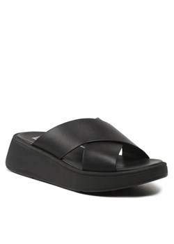 Klapki FitFlop F-MODE FW5-090 Czarny ze sklepu eobuwie.pl w kategorii Klapki damskie - zdjęcie 182101211