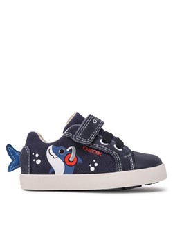 Sneakersy Geox B Kilwi Boy B25A7C01022C4064 M Granatowy ze sklepu eobuwie.pl w kategorii Trampki dziecięce - zdjęcie 182101243