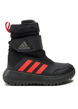 Śniegowce adidas Winterplay IF1718 Czarny ze sklepu eobuwie.pl w kategorii Buty zimowe dziecięce - zdjęcie 182101462