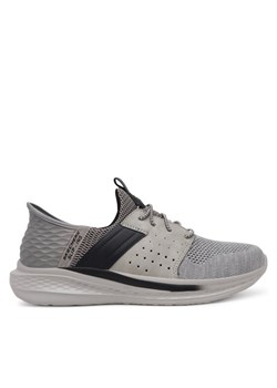 Sneakersy Skechers Slade-Ocon 210811/GRY Szary ze sklepu eobuwie.pl w kategorii Buty sportowe męskie - zdjęcie 182101503