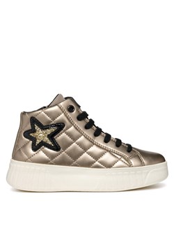 Sneakersy Geox J Mikiroshi Girl J46DVA 000NF C2229 M Złoty ze sklepu eobuwie.pl w kategorii Buty sportowe dziecięce - zdjęcie 182101580