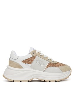 Sneakersy Liu Jo Eva 02 BA5065 PX617 Beżowy ze sklepu eobuwie.pl w kategorii Buty sportowe damskie - zdjęcie 182101624
