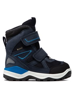 Śniegowce ECCO Snow Mountain GORE-TEX 71026260159 Granatowy ze sklepu eobuwie.pl w kategorii Buty zimowe dziecięce - zdjęcie 182101673