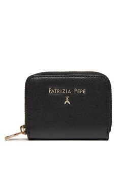 Mały Portfel Damski Patrizia Pepe 8Q0022/L061-K103 Czarny ze sklepu eobuwie.pl w kategorii Portfele damskie - zdjęcie 182101771