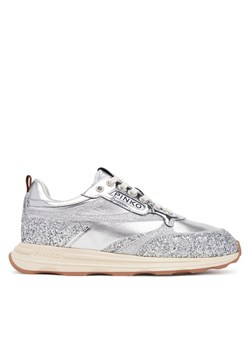 Sneakersy PINKO Zoe 03 SS0091T033 Srebrny ze sklepu eobuwie.pl w kategorii Buty sportowe damskie - zdjęcie 182101902