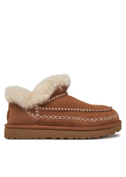Śniegowce Ugg W Classic Ultra Mini Alpine 1158224 Brązowy ze sklepu eobuwie.pl w kategorii Śniegowce damskie - zdjęcie 182101944
