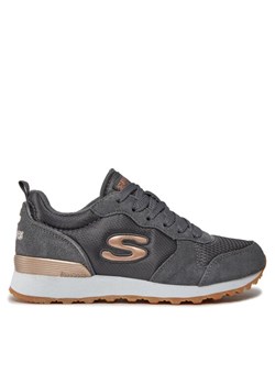 Sneakersy Skechers Goldn Gurl 111/CCL Szary ze sklepu eobuwie.pl w kategorii Buty sportowe damskie - zdjęcie 182101963