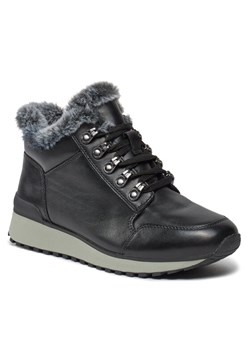 Sneakersy Caprice 9-26211-41 Czarny ze sklepu eobuwie.pl w kategorii Botki - zdjęcie 182102034