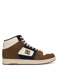 Sneakersy DC MANTECA 4 HI ADYS100743-TB2 Brązowy ze sklepu eobuwie.pl w kategorii Trampki męskie - zdjęcie 182102183