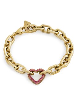 Bransoletka Guess JUBB05 005JW Złoty ze sklepu eobuwie.pl w kategorii Bransoletki - zdjęcie 182102294