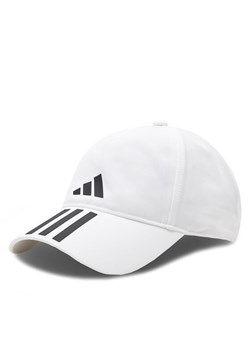 Czapka z daszkiem adidas 3-Stripes AEROREADY Running Training Baseball Cap HT2043 Biały ze sklepu eobuwie.pl w kategorii Czapki z daszkiem damskie - zdjęcie 182102482