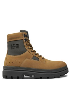 Kozaki G-Star Raw Arron Lace Mid M D25773 Beżowy ze sklepu eobuwie.pl w kategorii Buty zimowe męskie - zdjęcie 182102602