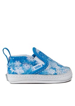 Tenisówki Vans In Slip-On V VN0A2XSLBES1 Niebieski ze sklepu eobuwie.pl w kategorii Buciki niemowlęce - zdjęcie 182102653