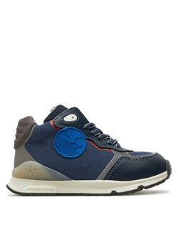 Sneakersy Biomecanics 241243 A183-A M Granatowy ze sklepu eobuwie.pl w kategorii Buty sportowe dziecięce - zdjęcie 182102690