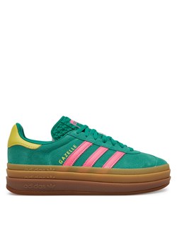 Sneakersy adidas Gazelle Bold JH9668 Zielony ze sklepu eobuwie.pl w kategorii Buty sportowe damskie - zdjęcie 182102711