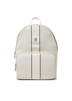 Plecak Tommy Hilfiger Poppy Backpack Corp AW0AW17162 Écru ze sklepu eobuwie.pl w kategorii Plecaki - zdjęcie 182102752
