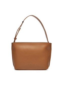 Torebka Calvin Klein K60K612551 Brązowy ze sklepu eobuwie.pl w kategorii Torby Shopper bag - zdjęcie 182102811