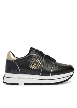 Sneakersy Liu Jo Maxi Wonder 85 BA5029 PX179 Czarny ze sklepu eobuwie.pl w kategorii Buty sportowe damskie - zdjęcie 182102883