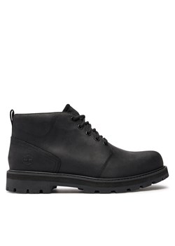 Trzewiki Timberland Britton Road Mid Chukka Wp TB0A69TWW021 Czarny ze sklepu eobuwie.pl w kategorii Buty zimowe męskie - zdjęcie 182103030