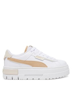 Sneakersy Puma Mayze Crashed Jr 396576 07 Biały ze sklepu eobuwie.pl w kategorii Buty sportowe dziecięce - zdjęcie 182103272