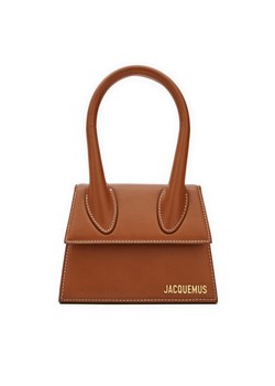 Torebka JACQUEMUS Le Chiquito Moyen 213BA002-3072 Brązowy ze sklepu eobuwie.pl w kategorii Torebki damskie - zdjęcie 182103283