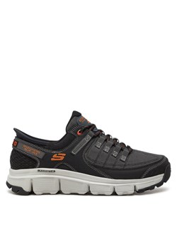 Sneakersy Skechers Summits At 237622/GYOR Szary ze sklepu eobuwie.pl w kategorii Buty sportowe męskie - zdjęcie 182103381