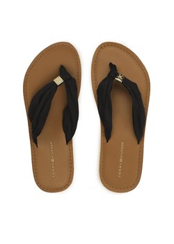 Japonki Tommy Hilfiger Th Elevated Beach Sandal FW0FW06985 Granatowy ze sklepu eobuwie.pl w kategorii Klapki damskie - zdjęcie 182103410